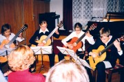 Zespół gitarowy nauczyciel Kazimierz Michalik